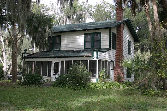 Ma Barker house on Lake Weir