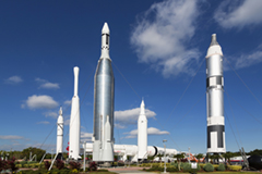 Kennedy Space Center Rocket Garden Solomon's Castel
