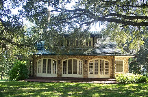 Ocala_Historic_District_FK1110 The Taylor "Rock" House located in the Ocala Florida Historic District