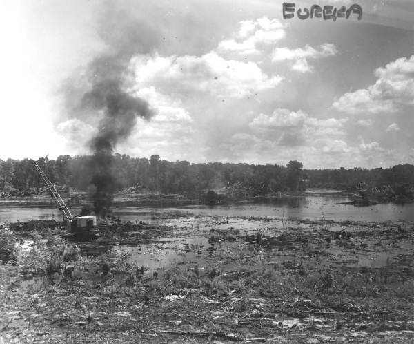 pr01360 Land clearing and controlled fires - Eureka, Marion County, Florida